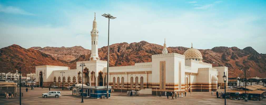 Mosquée dans les montagnes saoudiennes